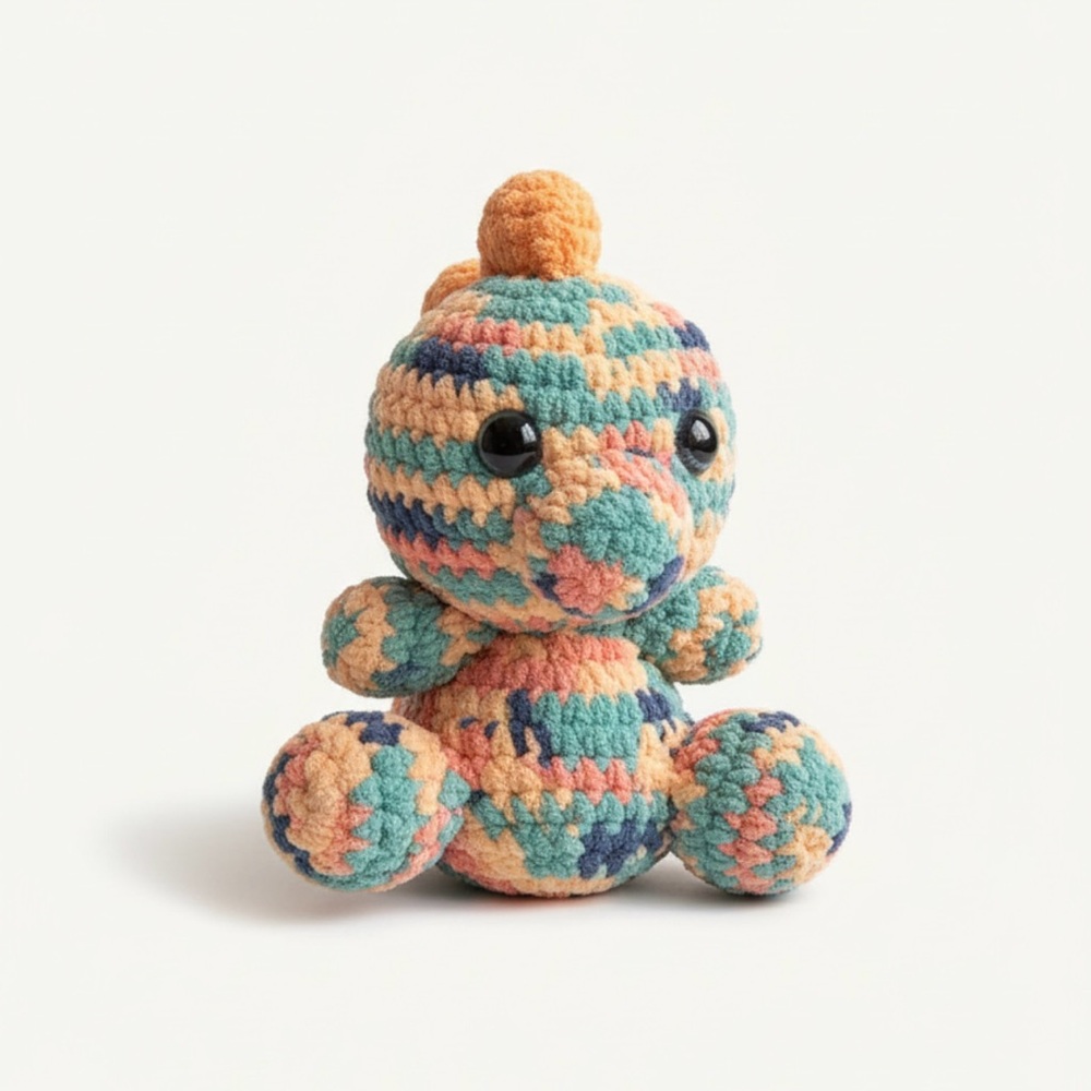 Dinosaur Crochet Plush Toy
